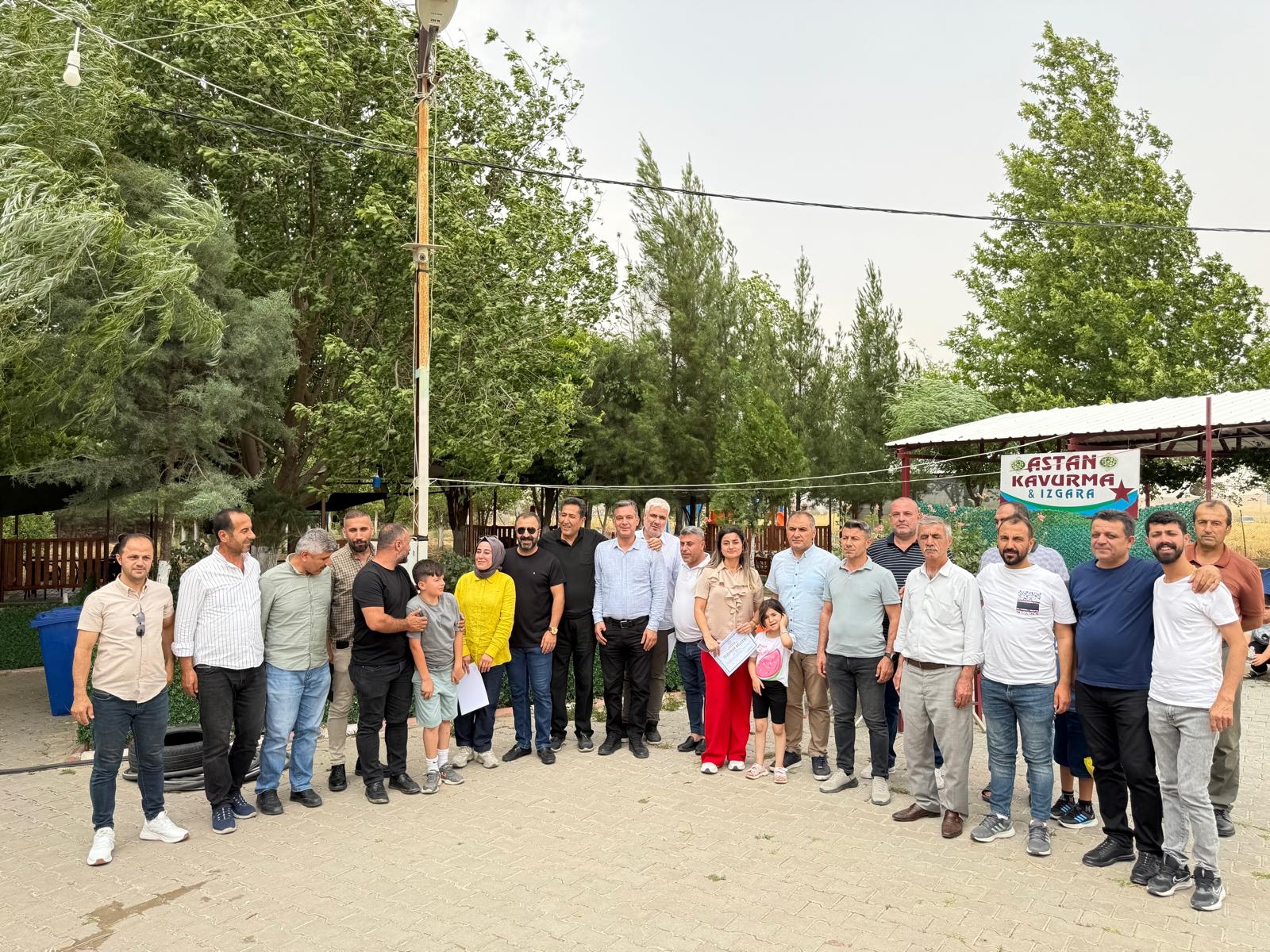 Beşiri’den nakil olan personellere teşekkür belgesi