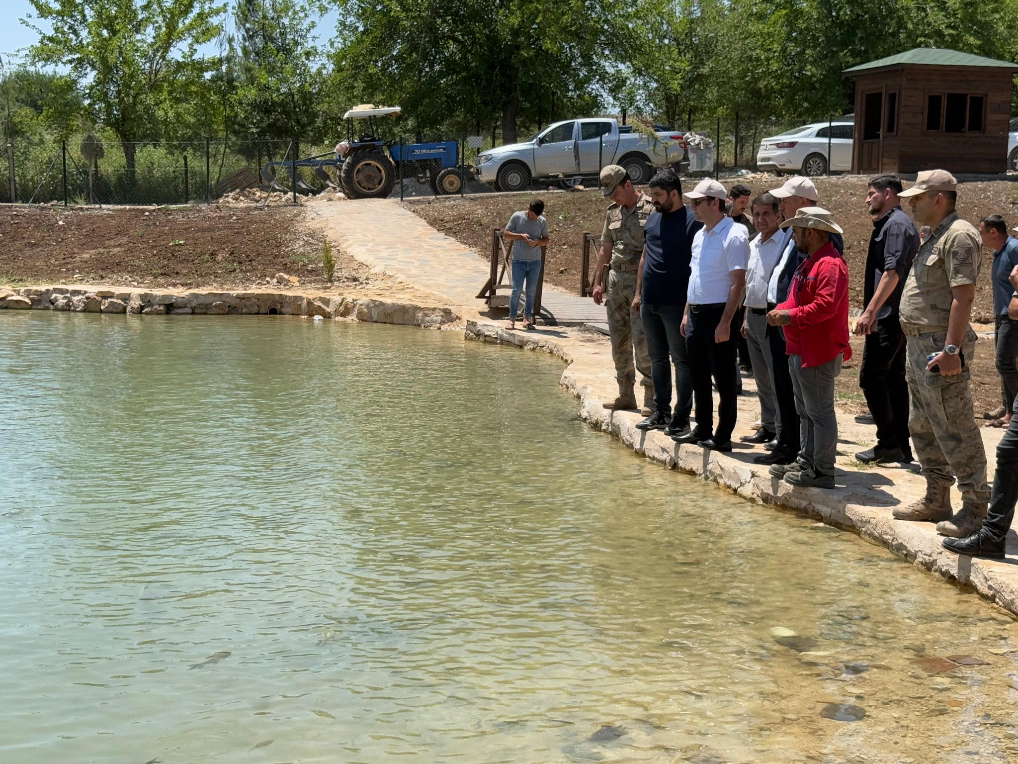 Erzen Balıklıgöl’de Rekreasyon çalışmaları sürüyor