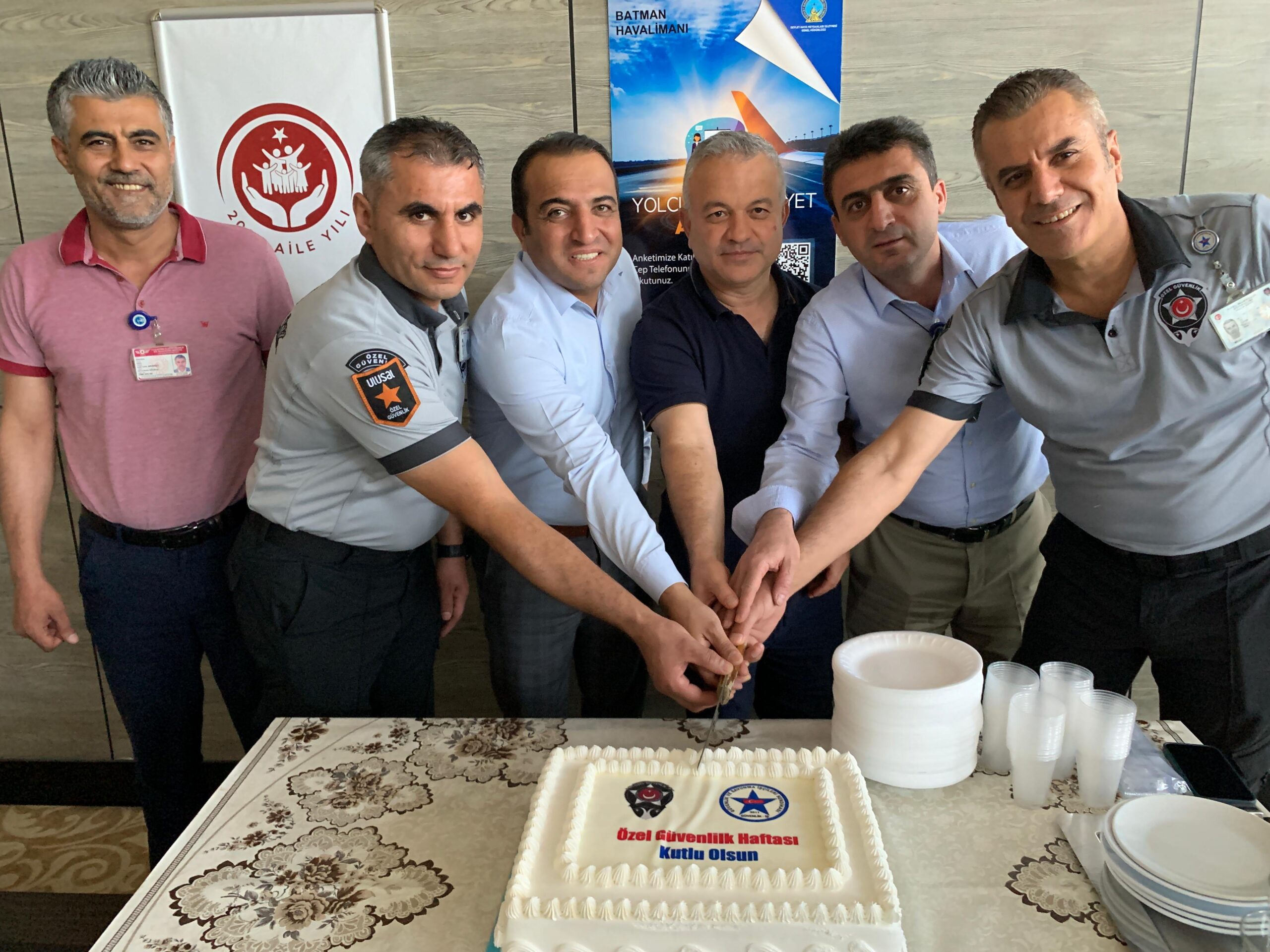Batman Havalimanı’nda Özel Güvenlik Görevlileri Günü kutlandı