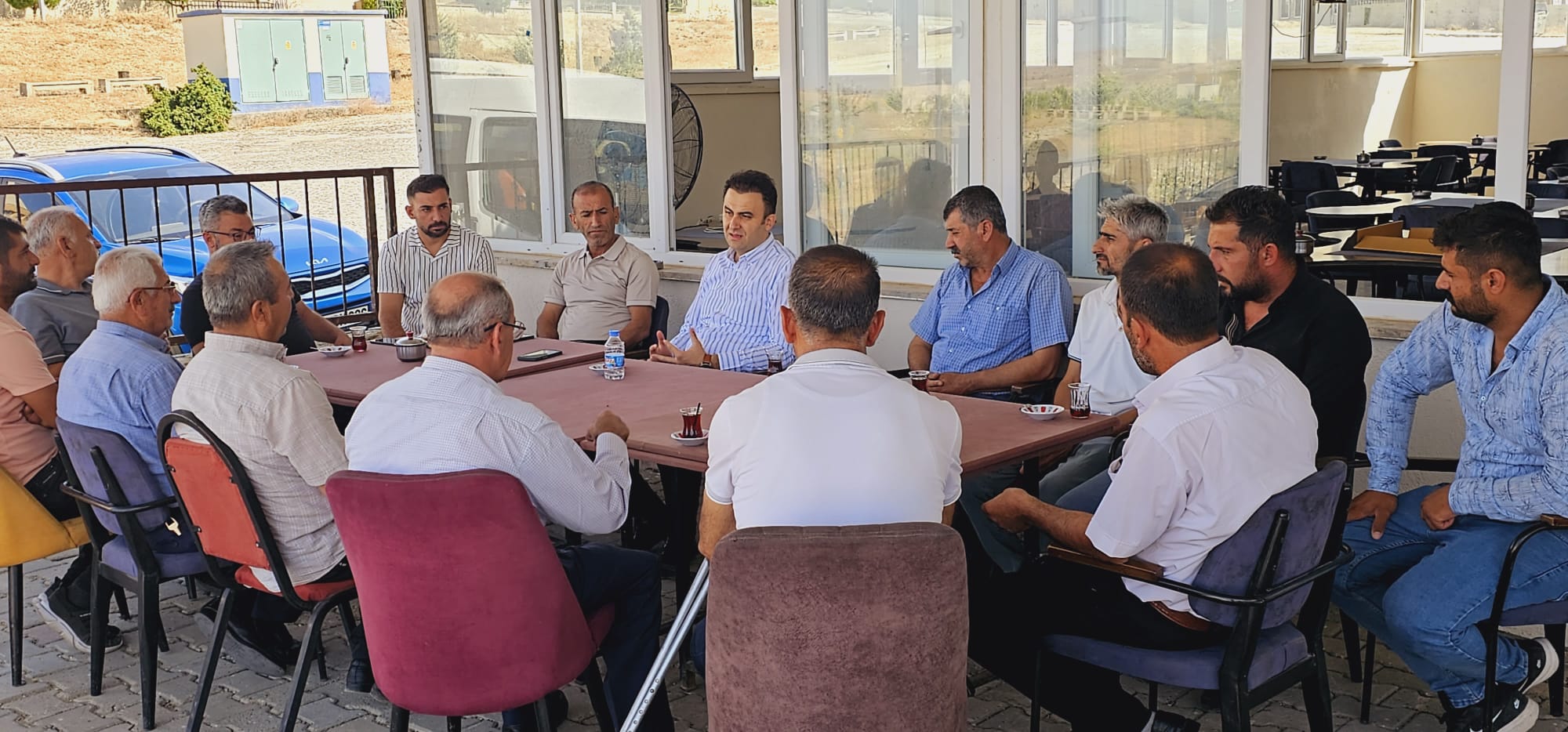 Kaymakam İmrak, Güne esnaf ve vatandaş buluşmasıyla başladı