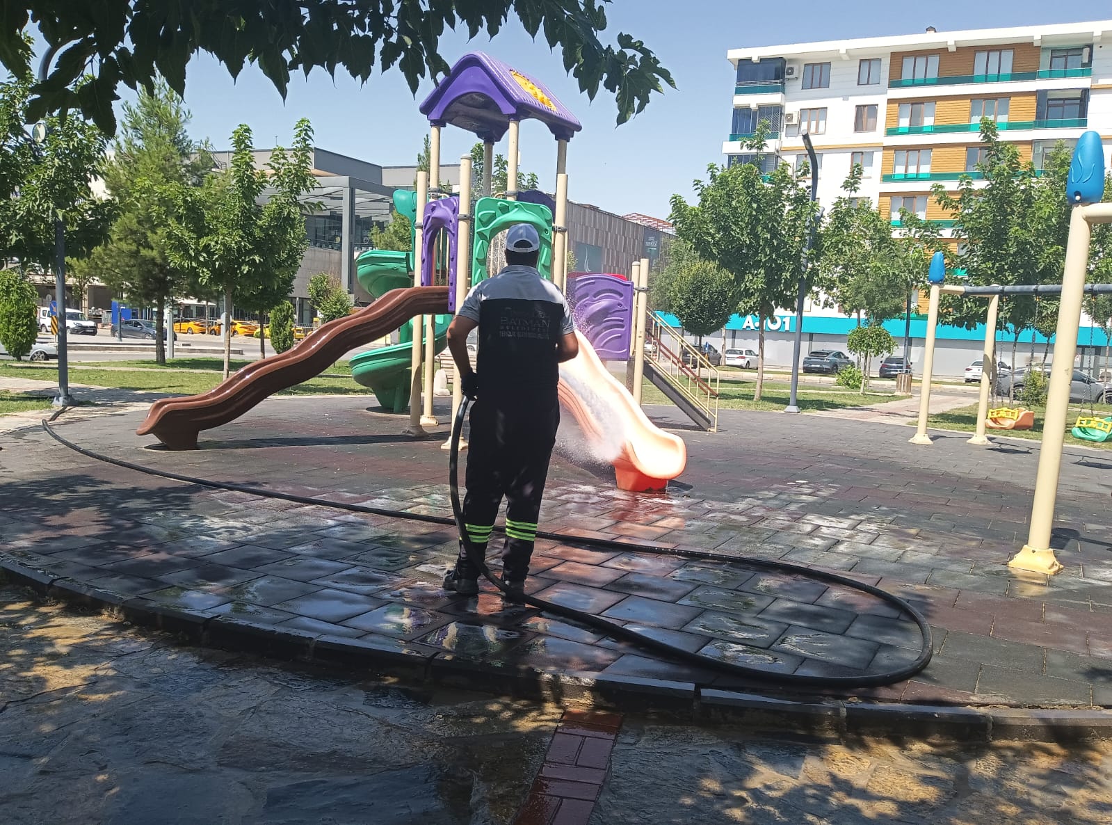 Su Park’larında hijyen seferberliği