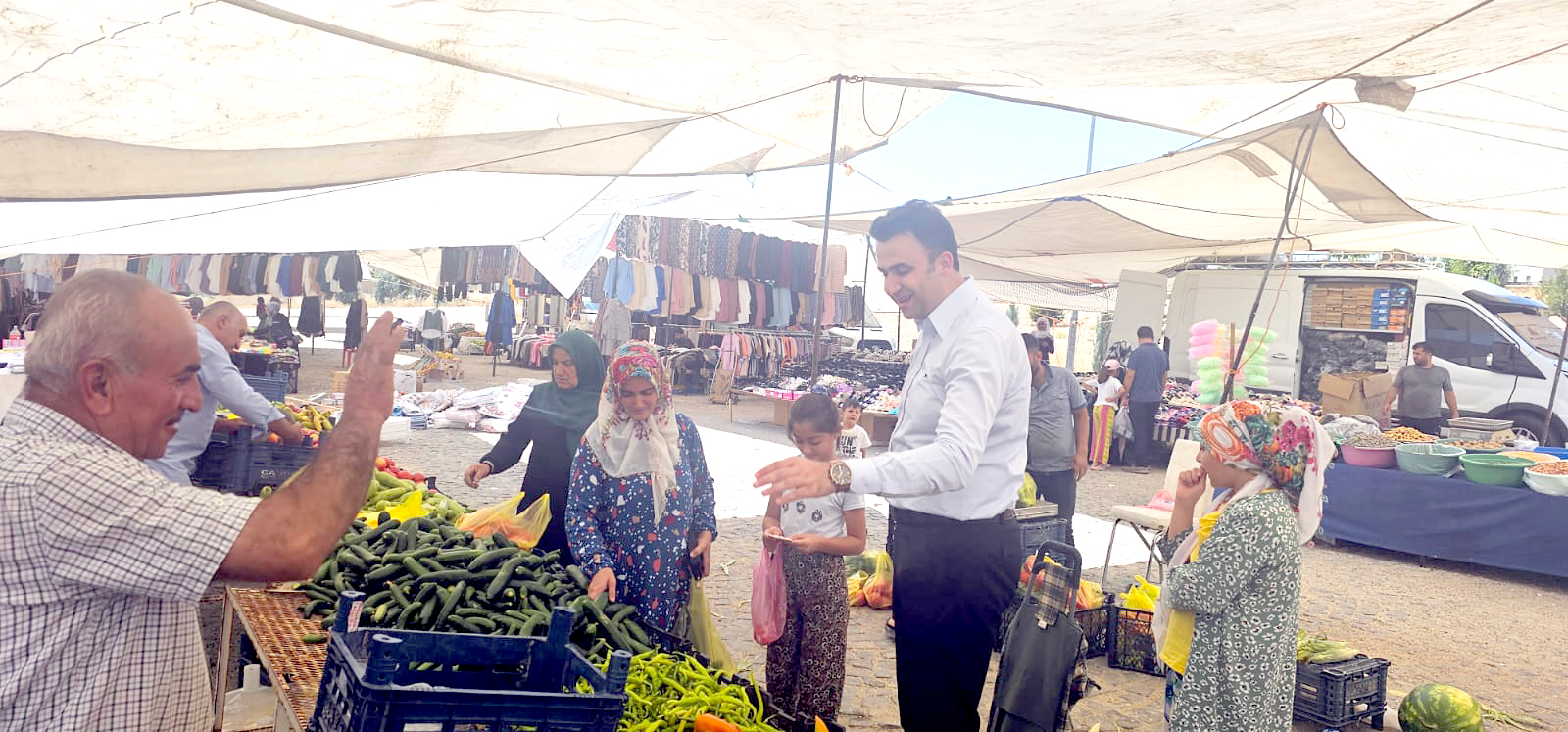 Kaymakam İmrak’tan Pazaryeri Esnafına Ziyaret
