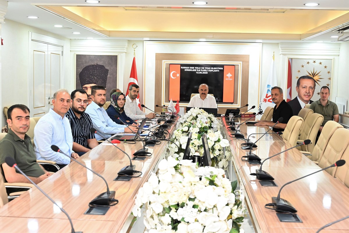 Raman OSB’nin imar çalışmaları için ilk adım atıldı