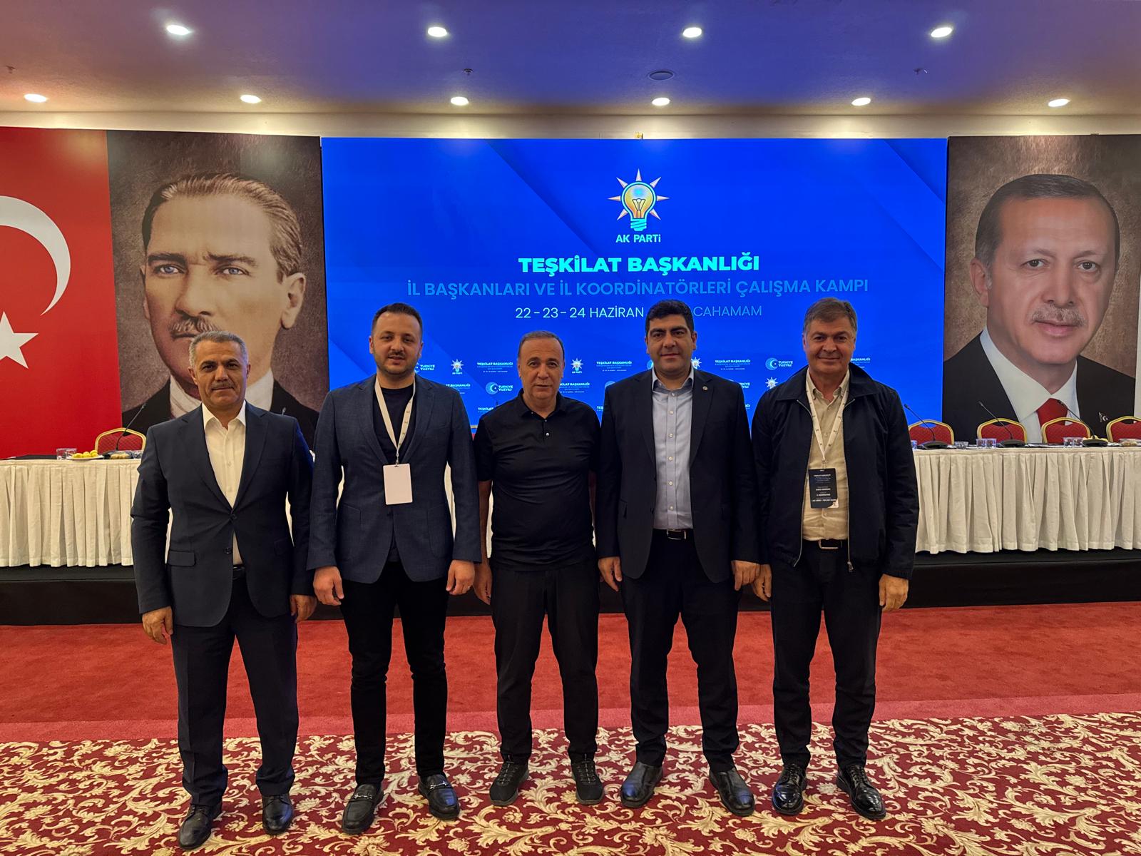 AK Parti İl Başkanı Hüseyin Şansi, Kızılcahamam Kampına Katıldı