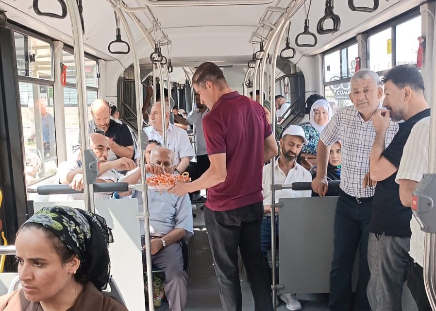 İLK GÜNDE 65 BİNİN ÜZERİNDE ÜCRETSİZ YOLCU TAŞINDI