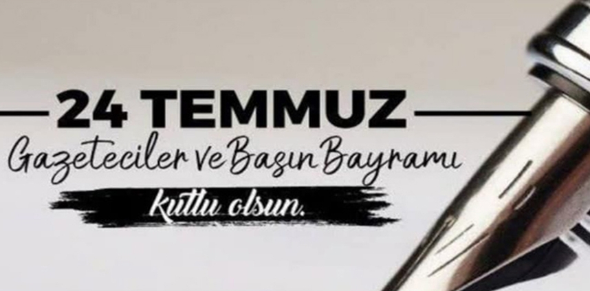 24 Temmuz Basın Bayramını kutladılar