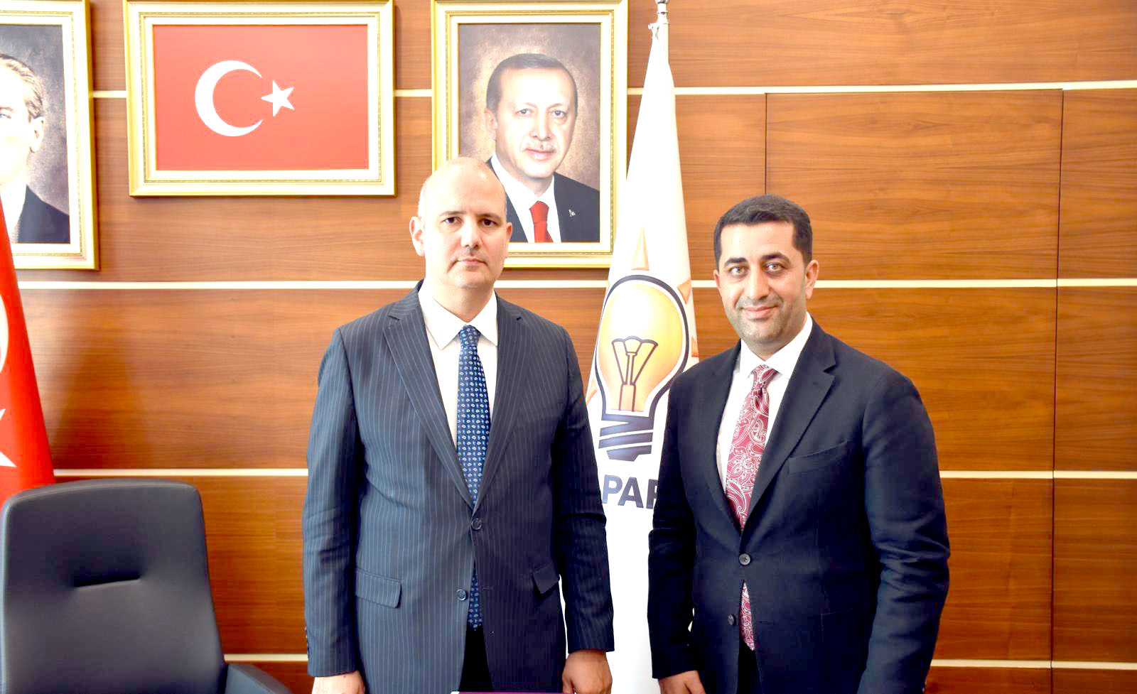 Birlik Vakfı Başkanı Tüzün’den Ak Parti Genel Merkezine Ziyaret