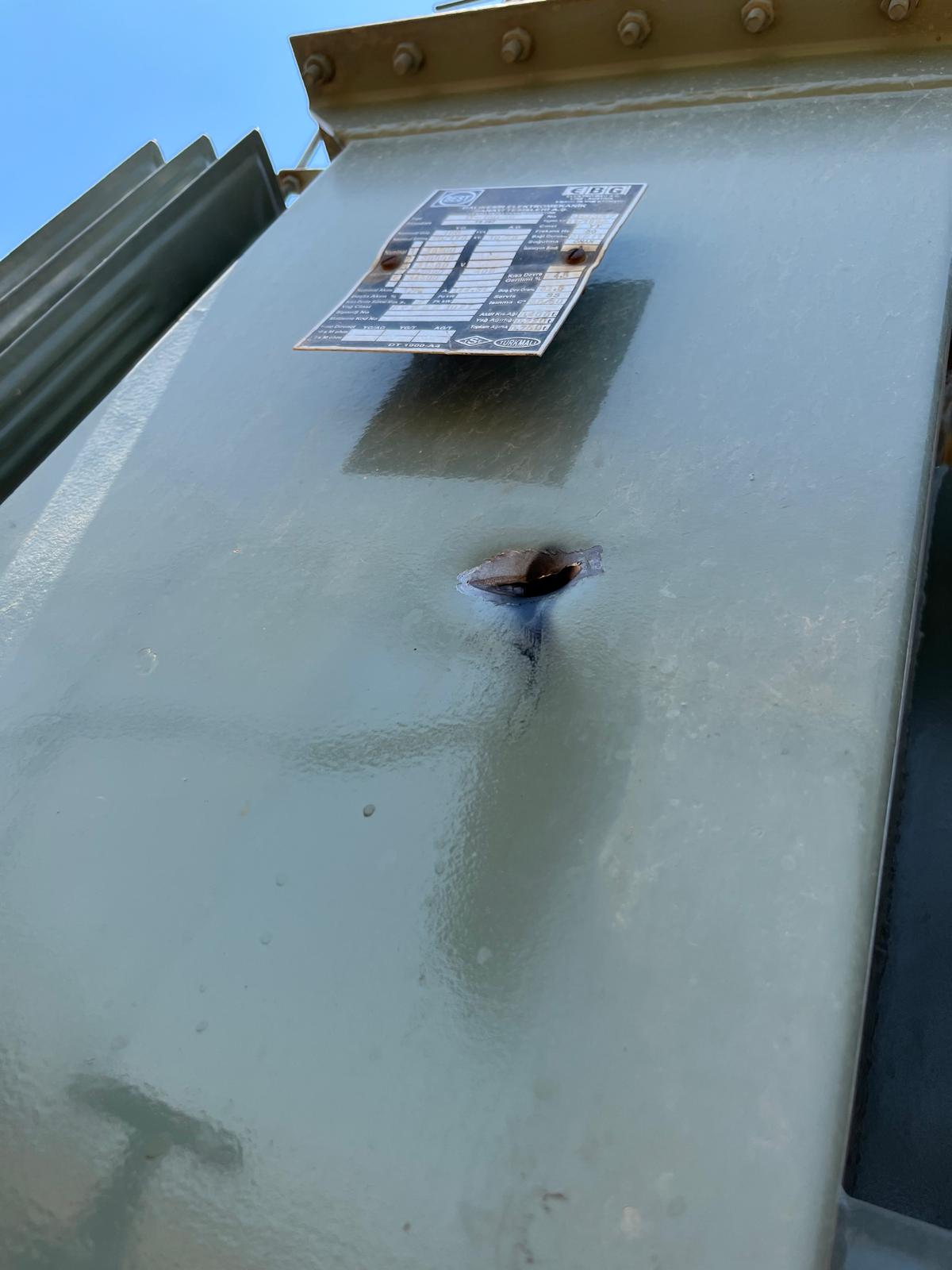  Vatandaşa Elektrik Sağlayan Trafolar Kurşunlandı