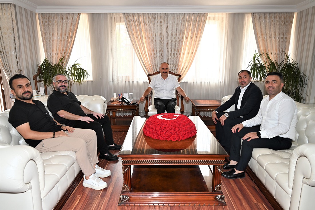 Judo Federasyonu Başkanı Sezer Huysuz’dan Vali Canalp’e teşekkür ziyareti