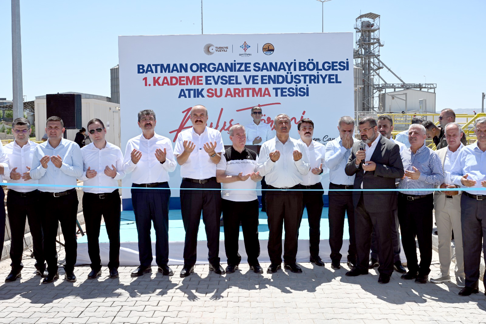 OSB’de 122 Milyon TL’lik atık su arıtma tesisi açıldı