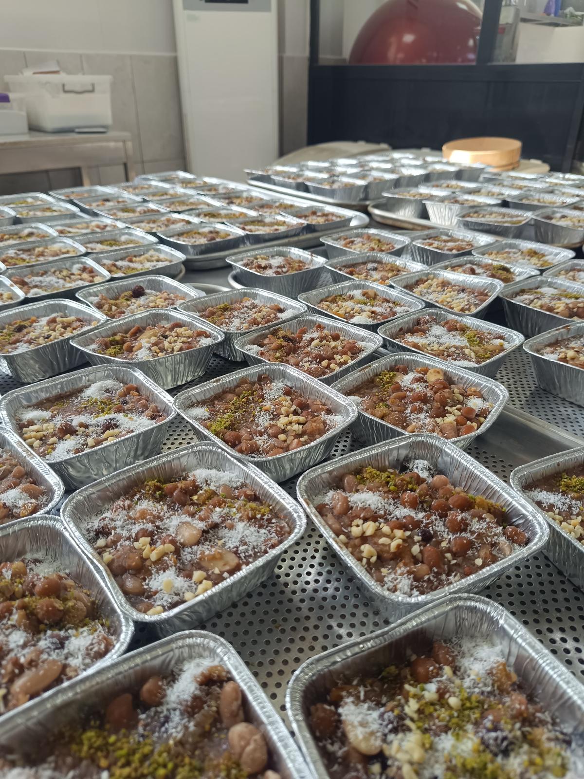 Kent Ormanının açılış öncesinde aşure ikramı