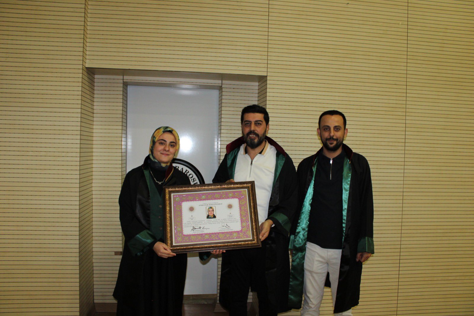 Av. Yarem Coşkun Yemin Ederek Avukatlık Mesleğine Başladı