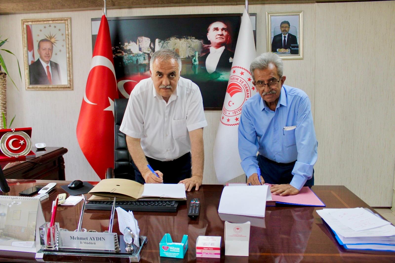 Bireysel Basınçlı Sulama Sistemleri hibe sözleşmeleri imzalandı