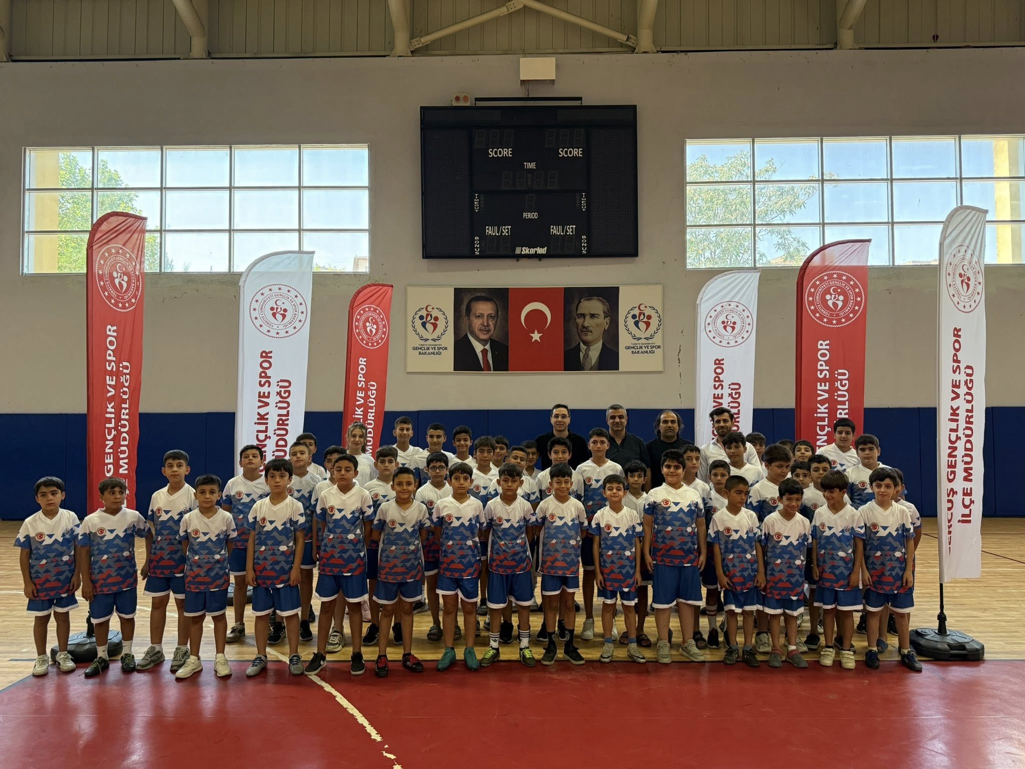 Kaymakam Öztaş, Yaz Futbol Kursu açılışına katıldı