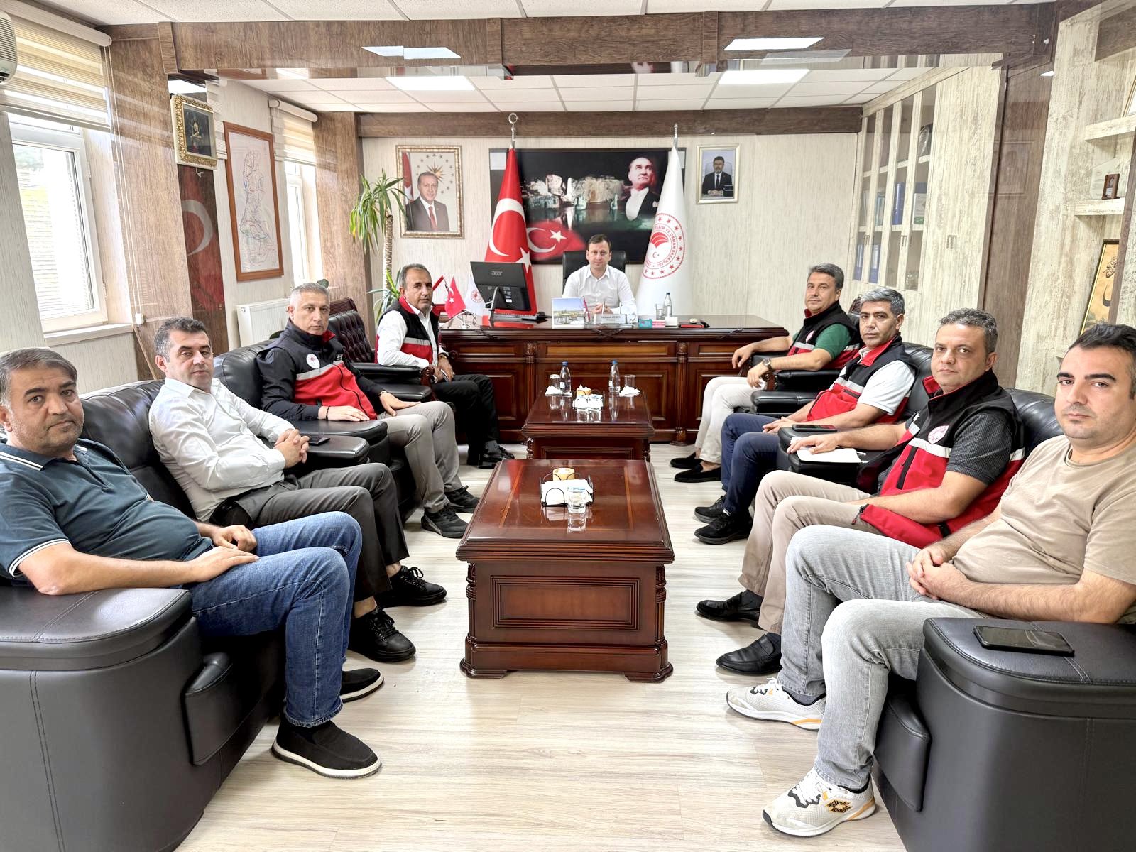 Vali Yardımcısı Güngör’den Tarım ve Orman İl Müdürlüğü’ne Ziyaret