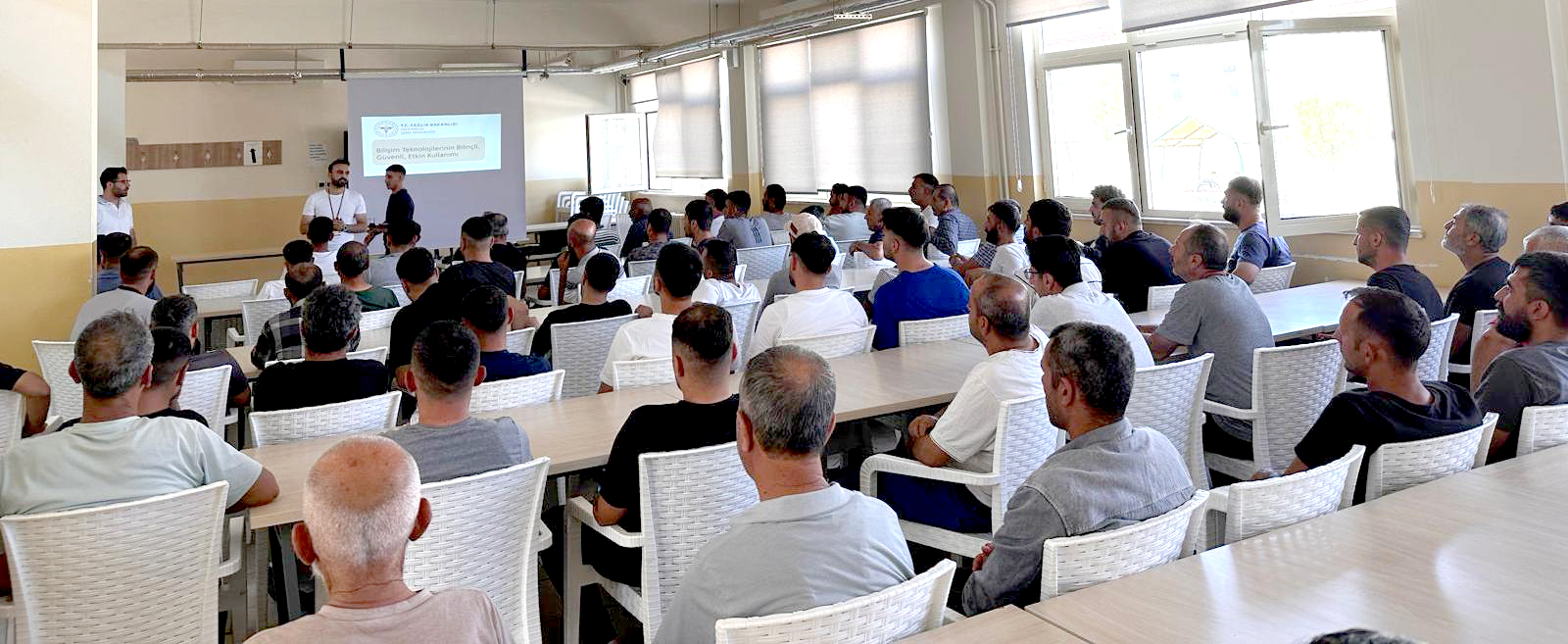 Beşiri Açık Ceza İnfaz Kurumunda “Teknoloji Bağımlılığı” eğitimi verildi