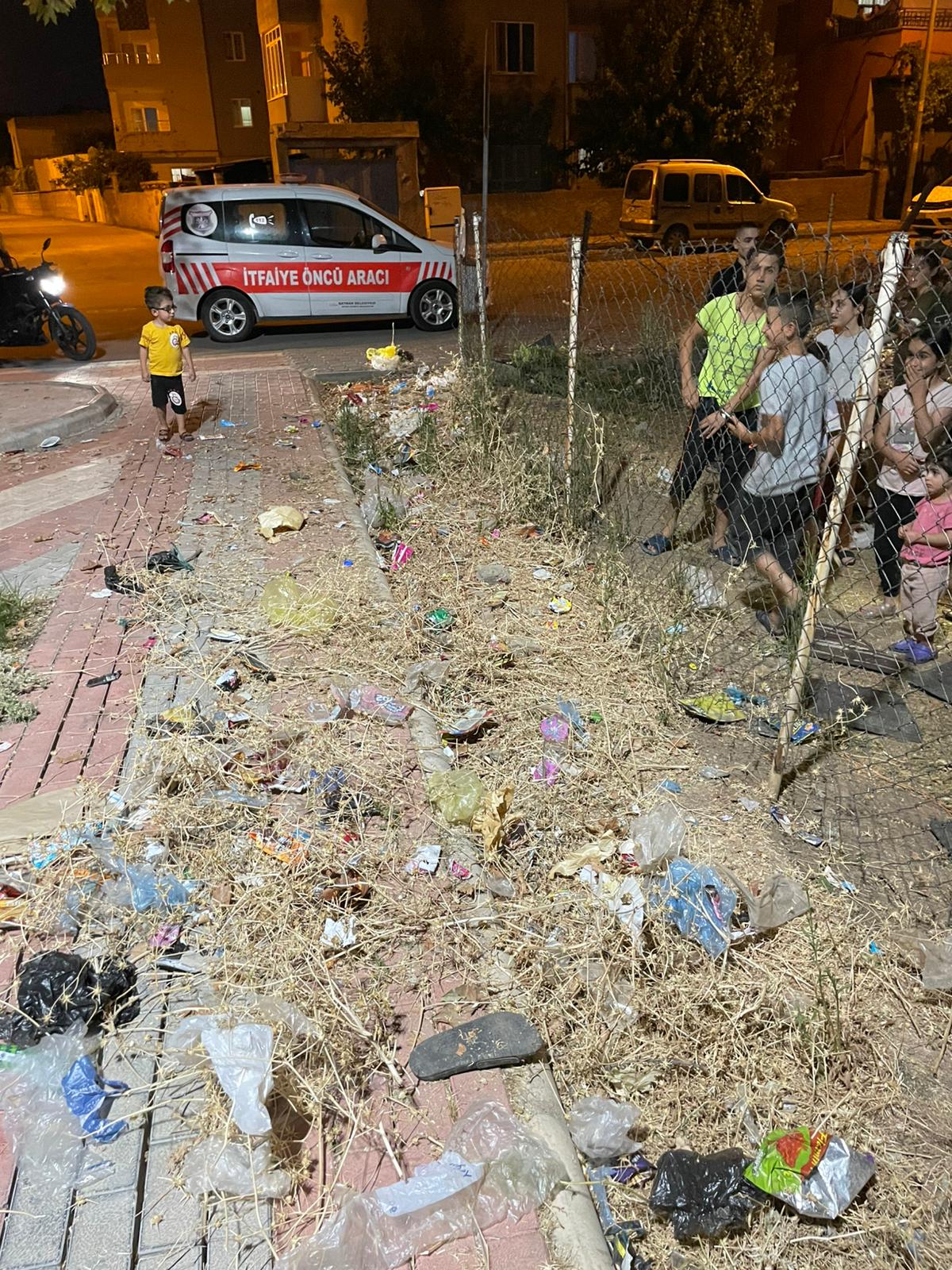 Yangın değil, işitme cihazı operasyonu