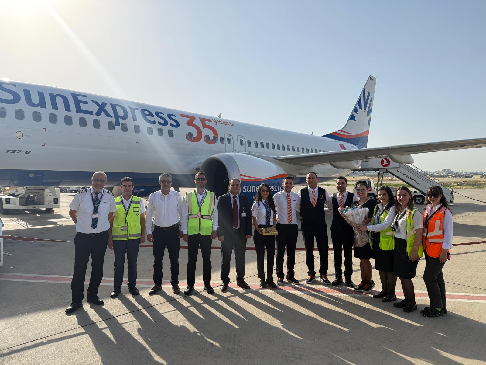 Batman-İzmir Hattında SunExpress Seferleri Başladı