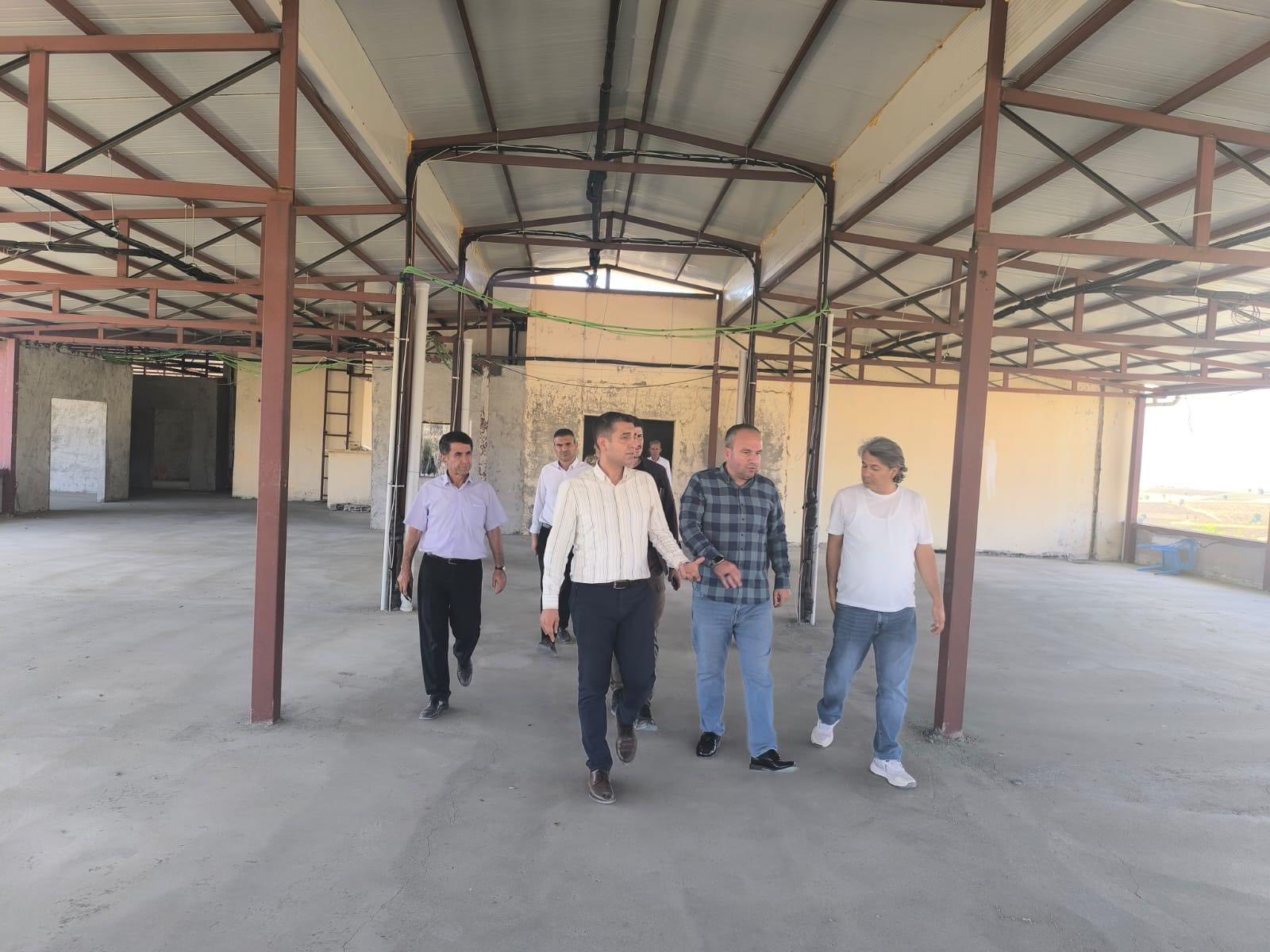 Kaymakam Böçkün’den mesire alanları ve termal otel incelemesi