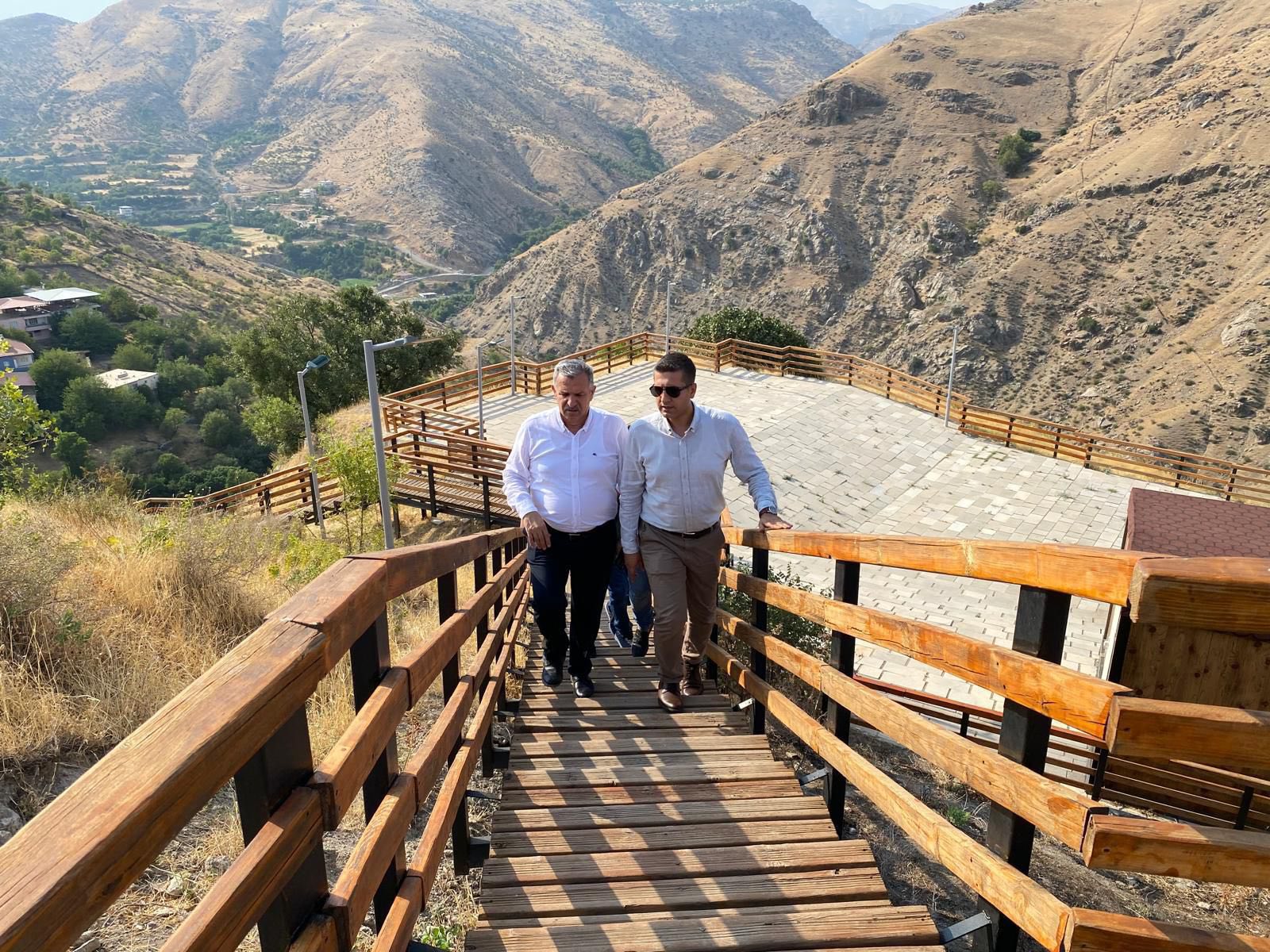 Kaymakam Böçkün’den Kozluk’un tarihi mekanlarına ziyaret