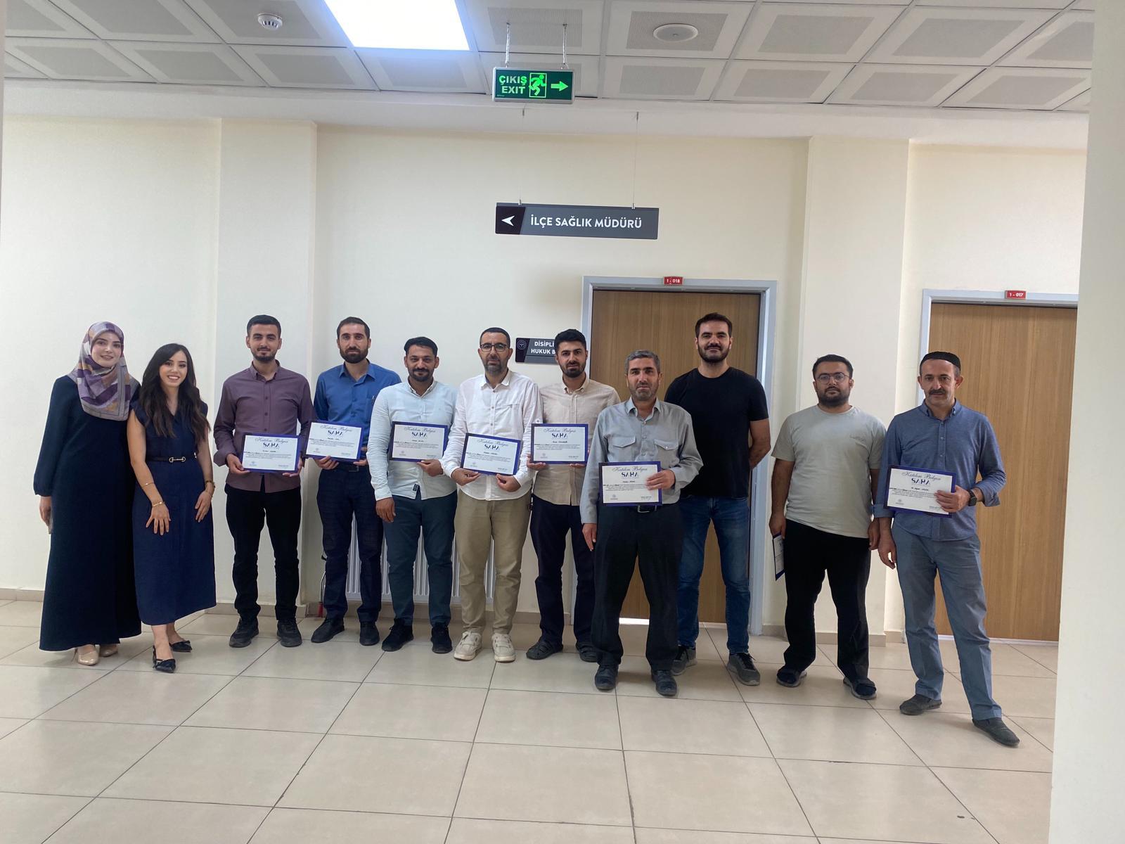 Kozluk’ta Din Görevlilerine “Sağlıklı Hayat Akademisi” Eğitimi Verildi