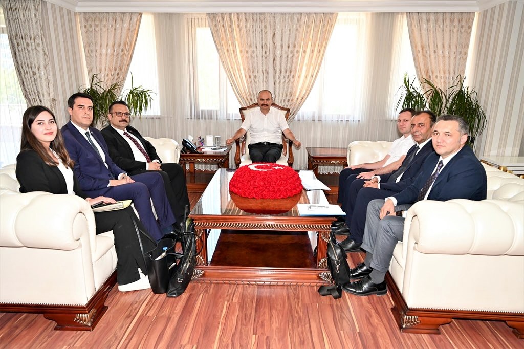 Kültür ve Turizm Bakanlığı Heyetinden Vali Canalp’e Ziyaret