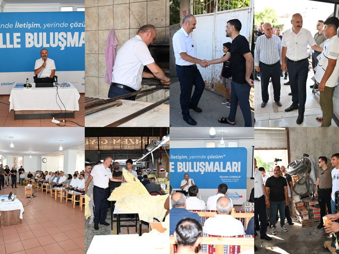 Vali Canalp Korik Mahallesi Sakinleriyle Buluştu