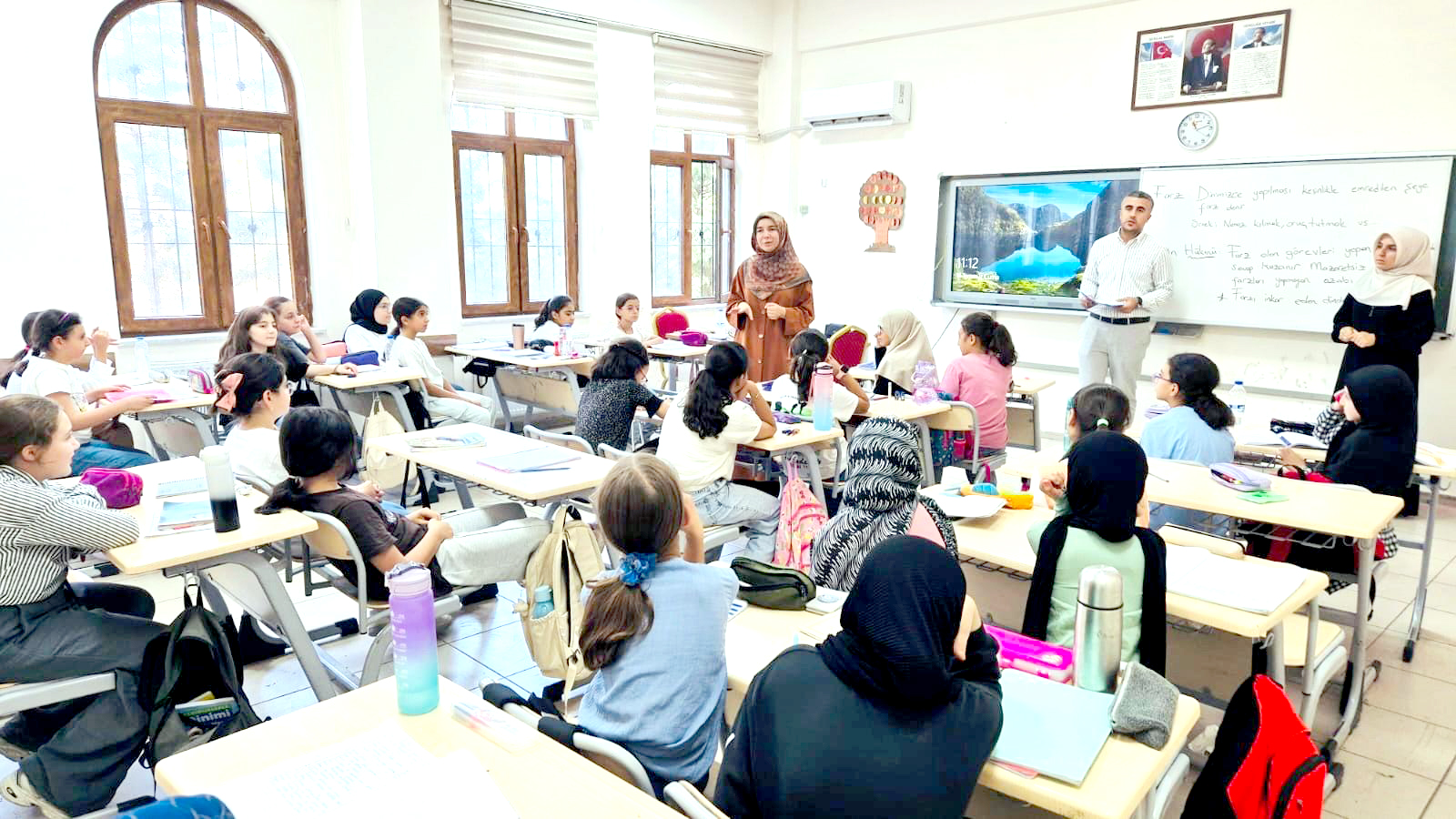 Müftü Yardımcısı Halime Esra Özdemir’den Yaz Kur’an Kurslarına Ziyaret