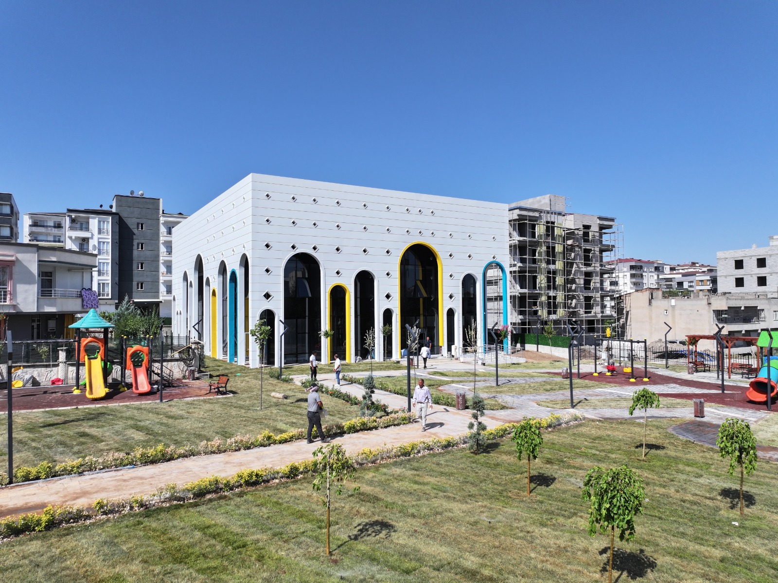 Necat Nasıroğlu Bebek ve Çocuk Kütüphanesi tamamlandı