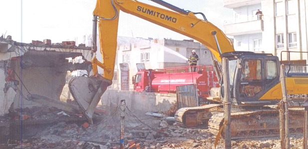 75 Riskli Yapının Yıkımı Tamamlandı