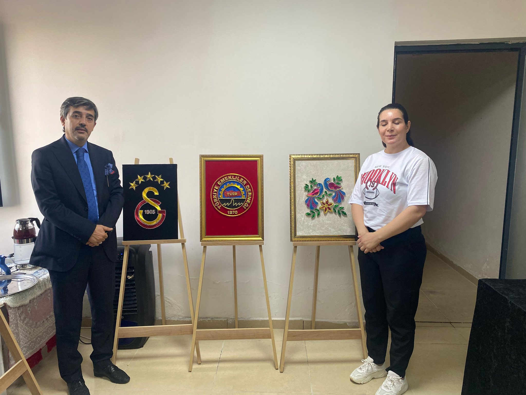 Taner Hamidi’den Filografi Sanatçısı Roken Tahar’a Ziyaret