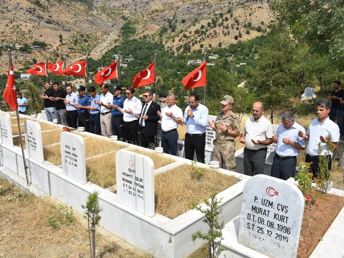 Sason’da 15 Temmuz’da Şehitler Dualarla Anıldı