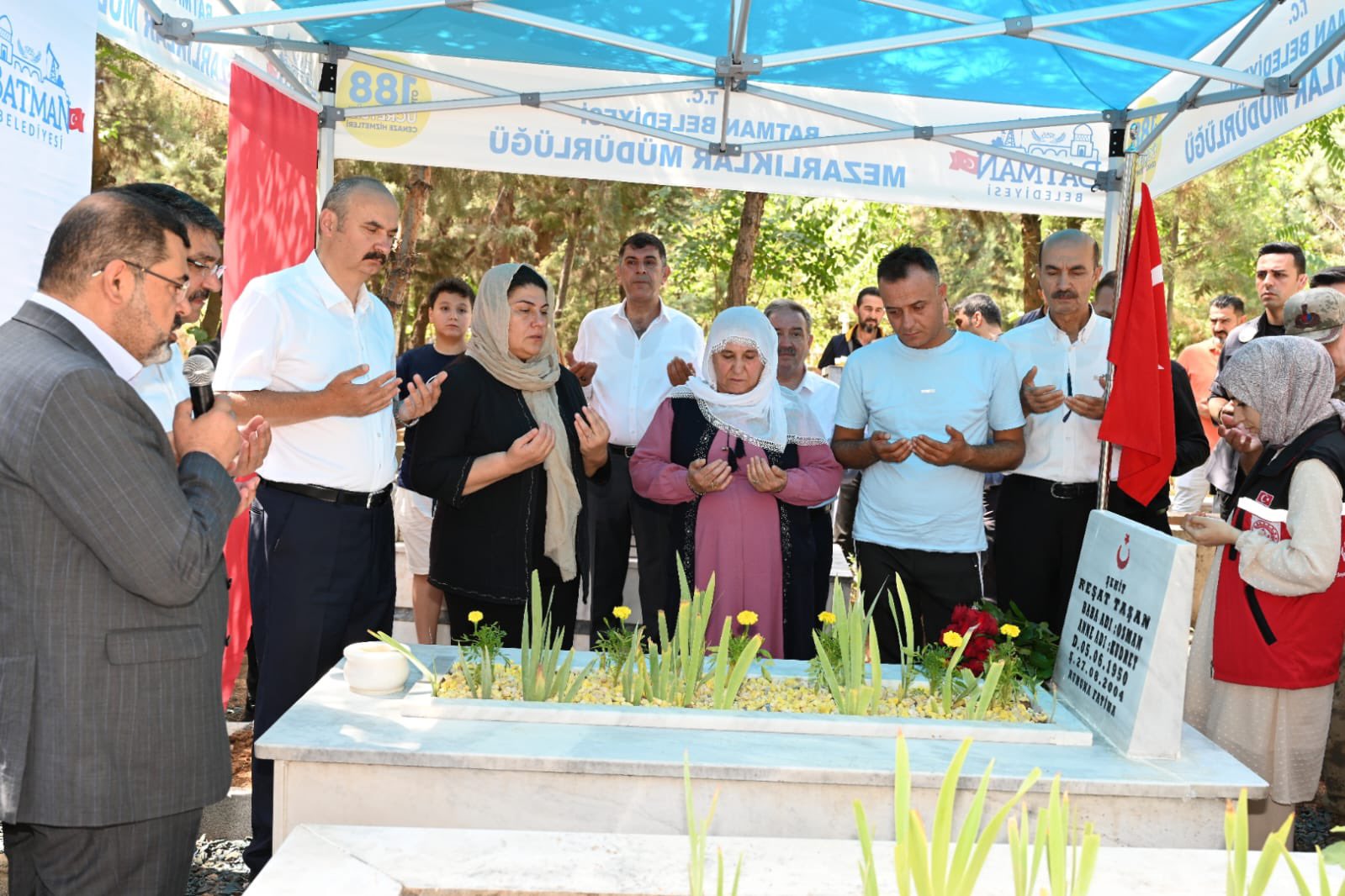 15 Temmuz Şehidi Reşat Taşan Kabri Başında Anıldı