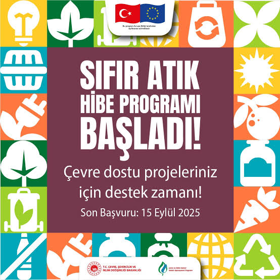 Sıfır Atık Hibe Programı için başvurular başladı