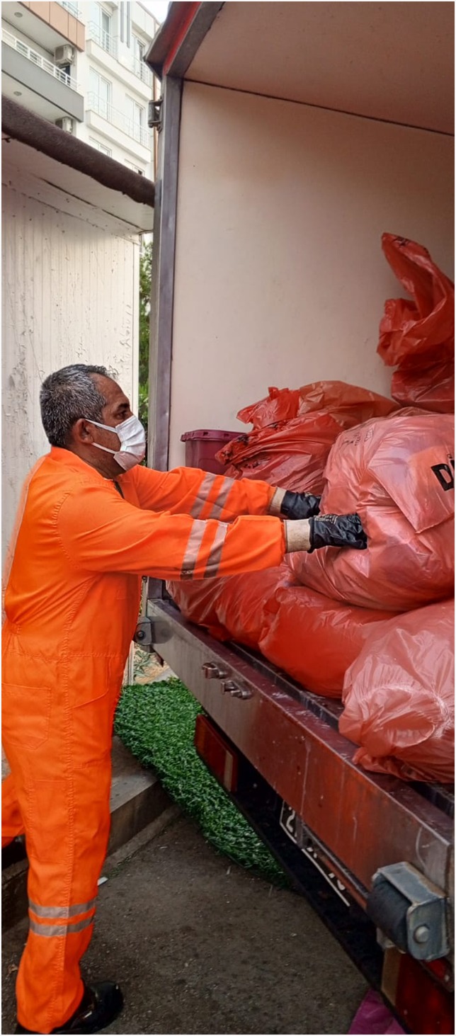 178 Ton Tıbbi atık bertaraf edildi