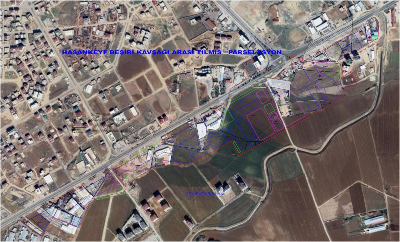 Tılmıs Bölgesinde İmar Uygulaması Askıya Çıkarıldı