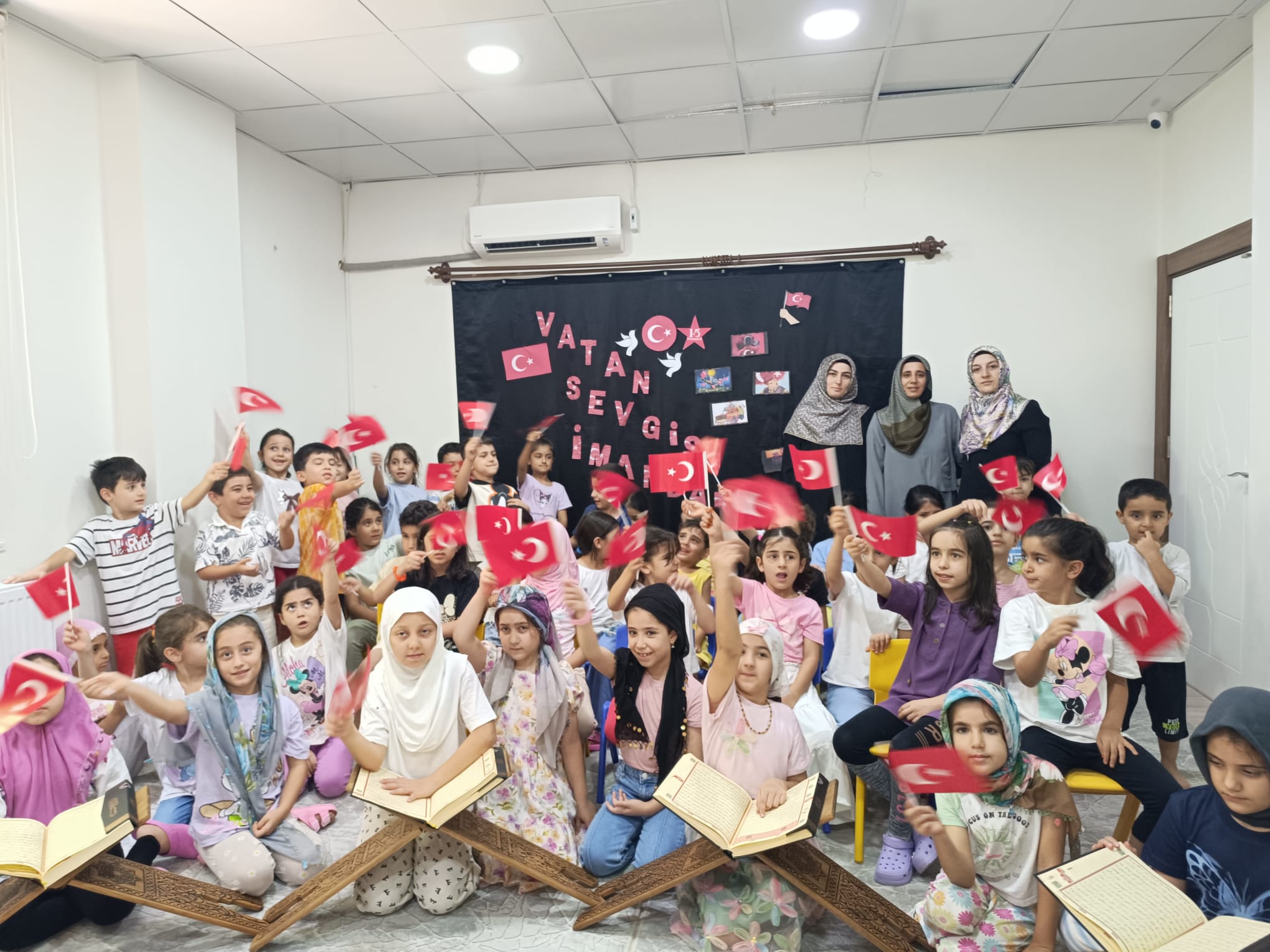 Yaz Kur’an Kurslarında 15 Temmuz anma etkinlikleri düzenlendi