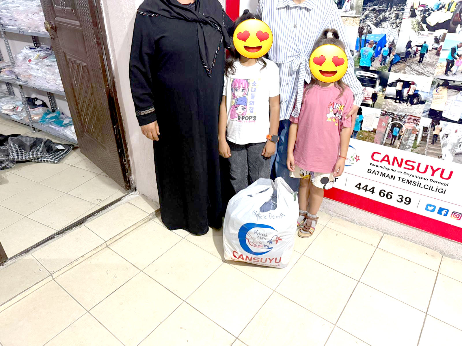 Cansuyu’ndan 400 Aileye Giyim Yardımı