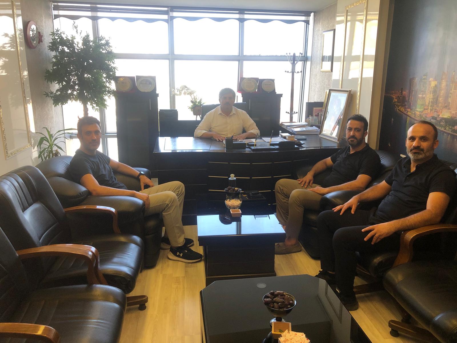 Proje Ofisi’nden Esnaf Odası’na Ziyaret