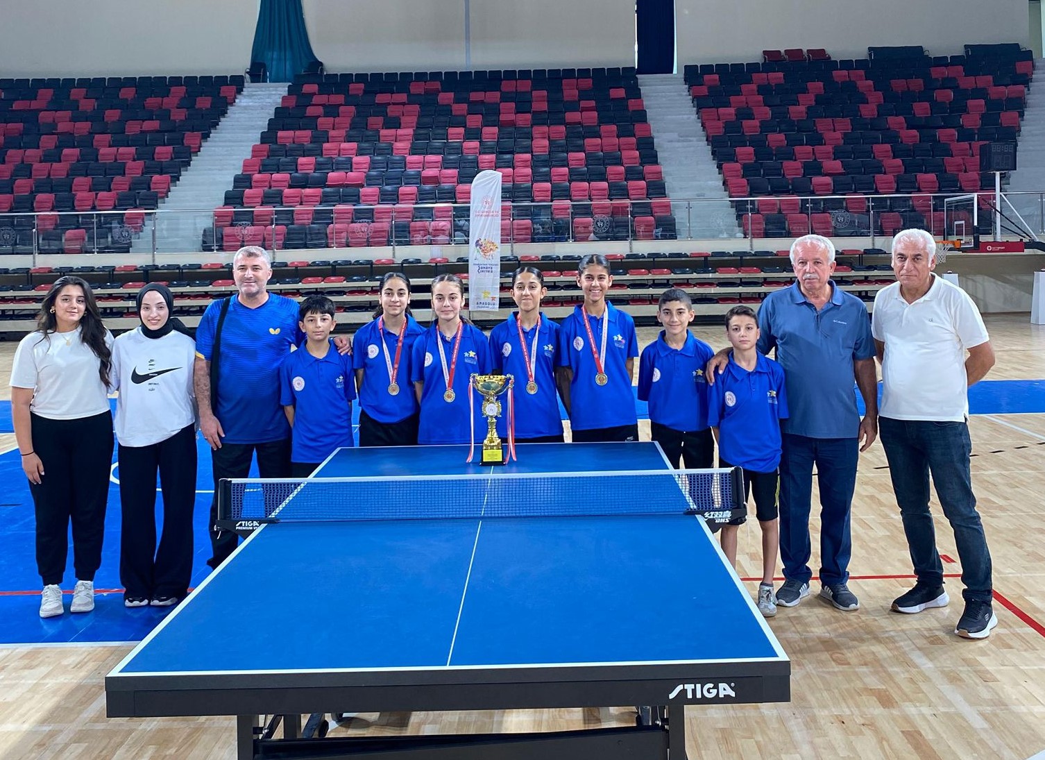 Masa Tenisinde Türkiye Şampiyonu Batmanlı Kızlar