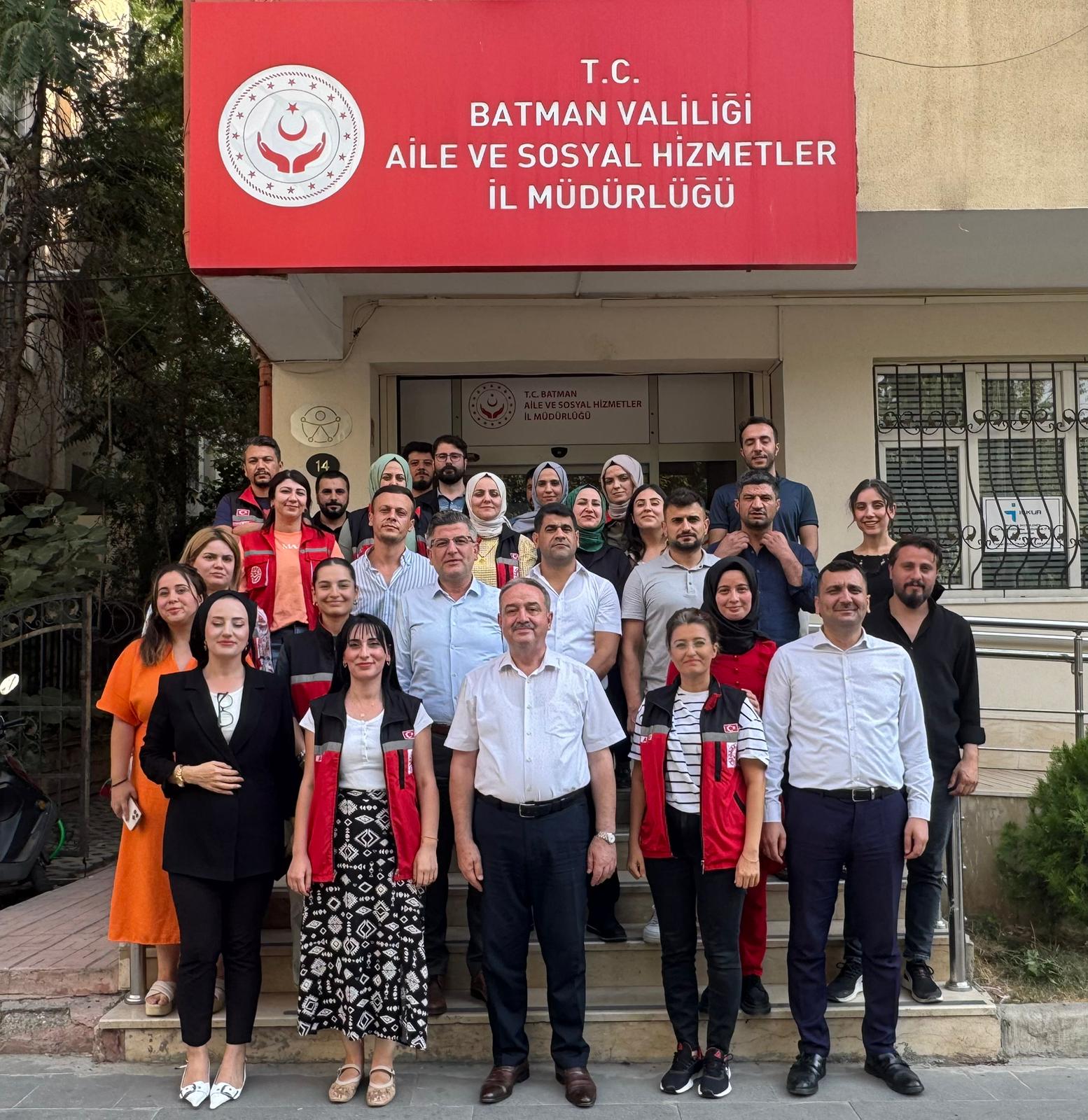 Batman Aile ve Sosyal Hizmetler İl Müdürlüğü Türkiye Birincisi Oldu