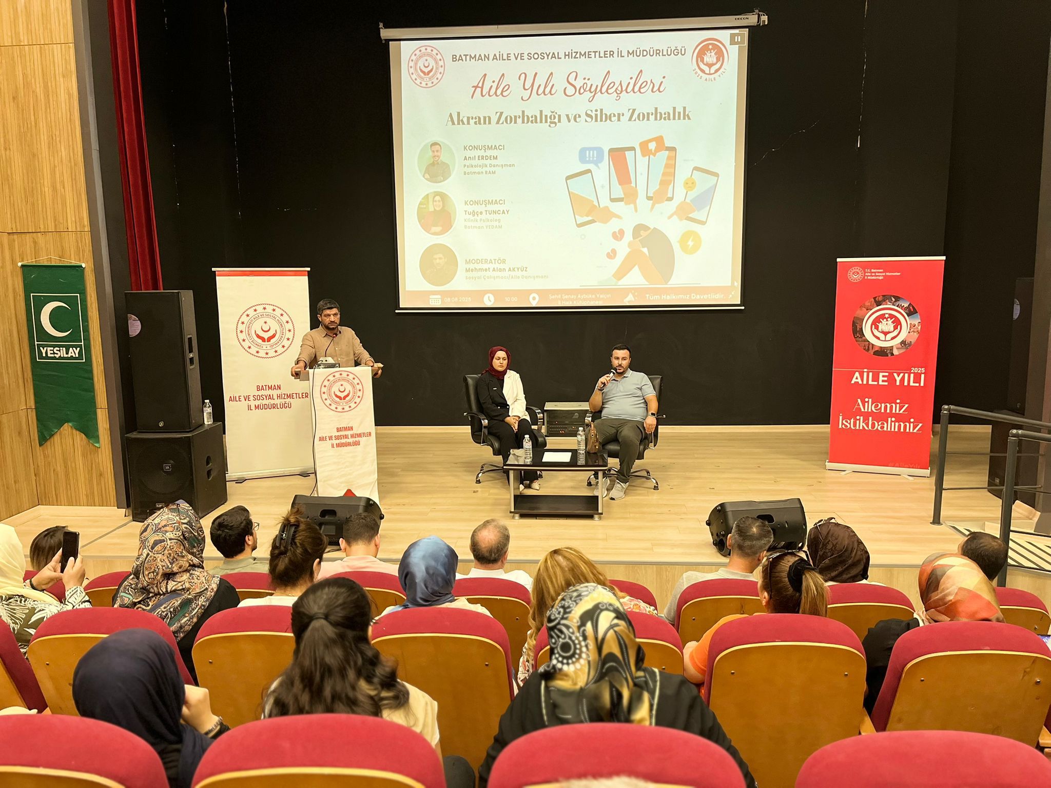 Türkiye Aile Yılı Kapsamında “Akran Zorbalığı ve Siber Zorbalık” Söyleşisi Düzenlendi