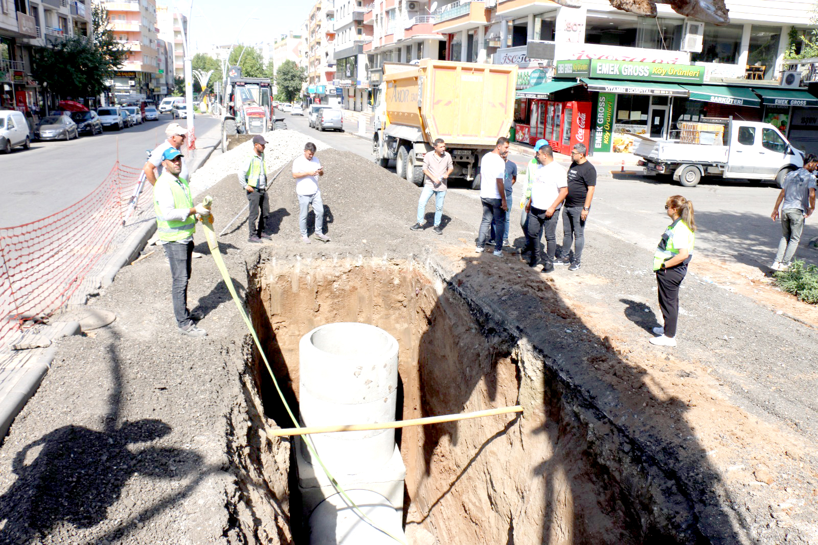 Fatih ve Gap Mahallelerini rahatlatacak yağmursuyu projesi