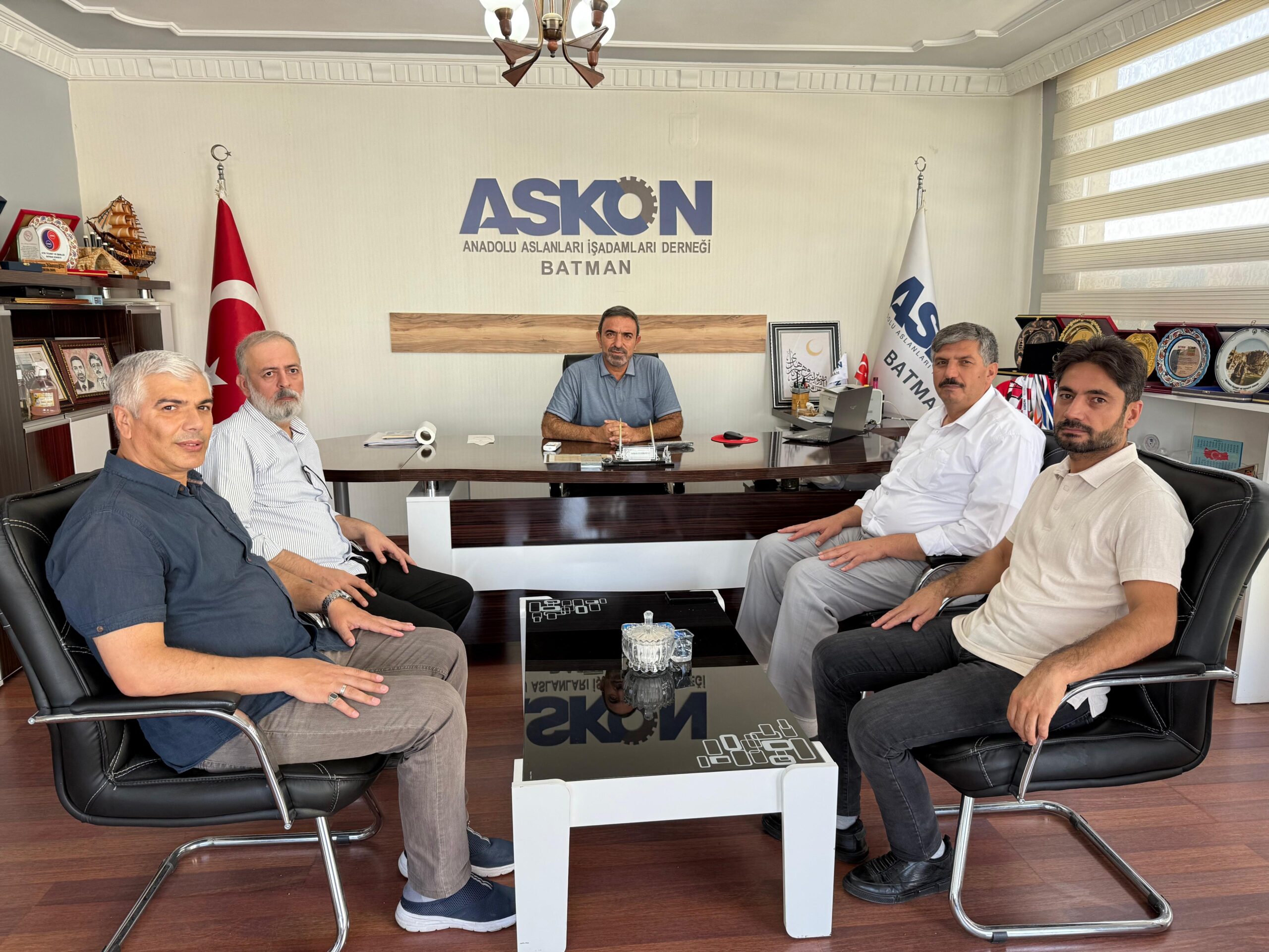 Başkan Çiftçi’den ASKON’a Ziyaret