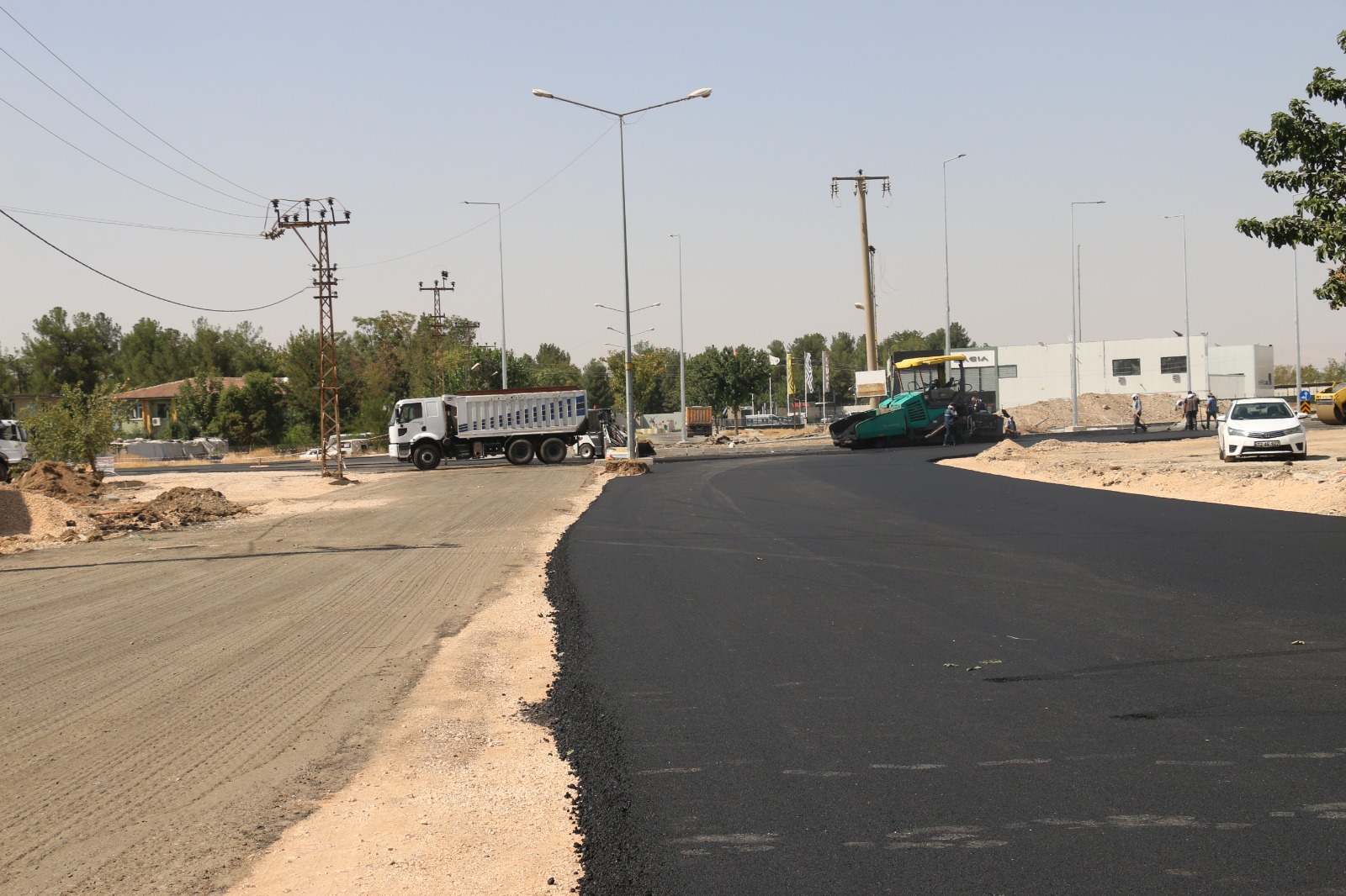 Recep Tayyip Erdoğan Bulvarı’nın bağlantı yolu tamamlandı