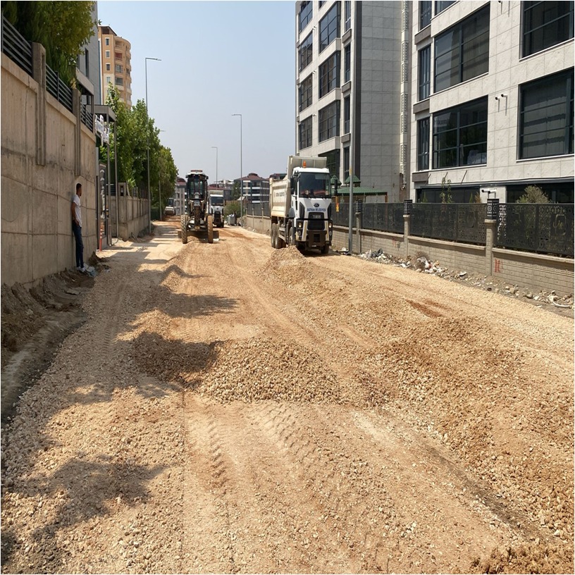 Çamlıtepe’de Yeni Alternatif Yol Çalışmaları devam ediyor