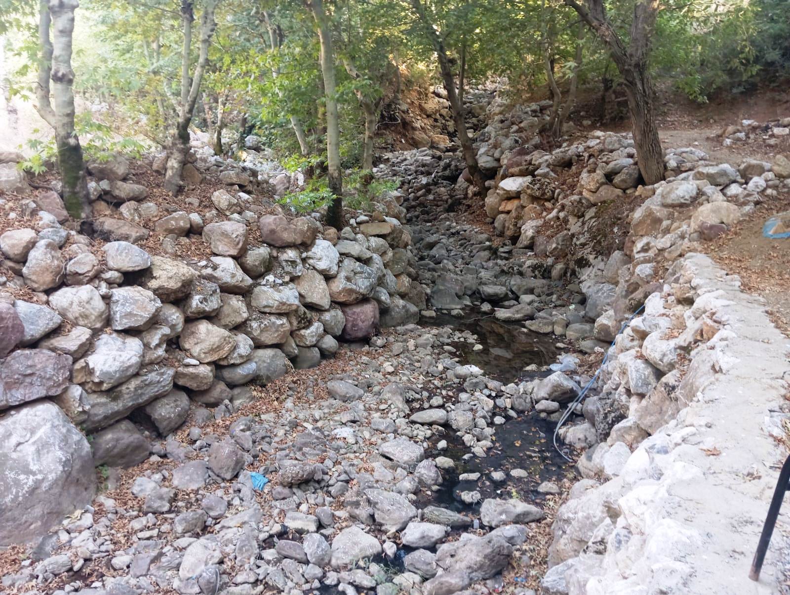 Şat Deresi kurudu, esnaf çözüm bekliyor