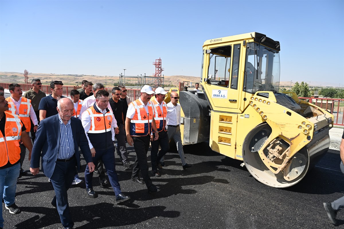 Vali Canalp, Diktepe Yol Çalışmalarını İnceledi