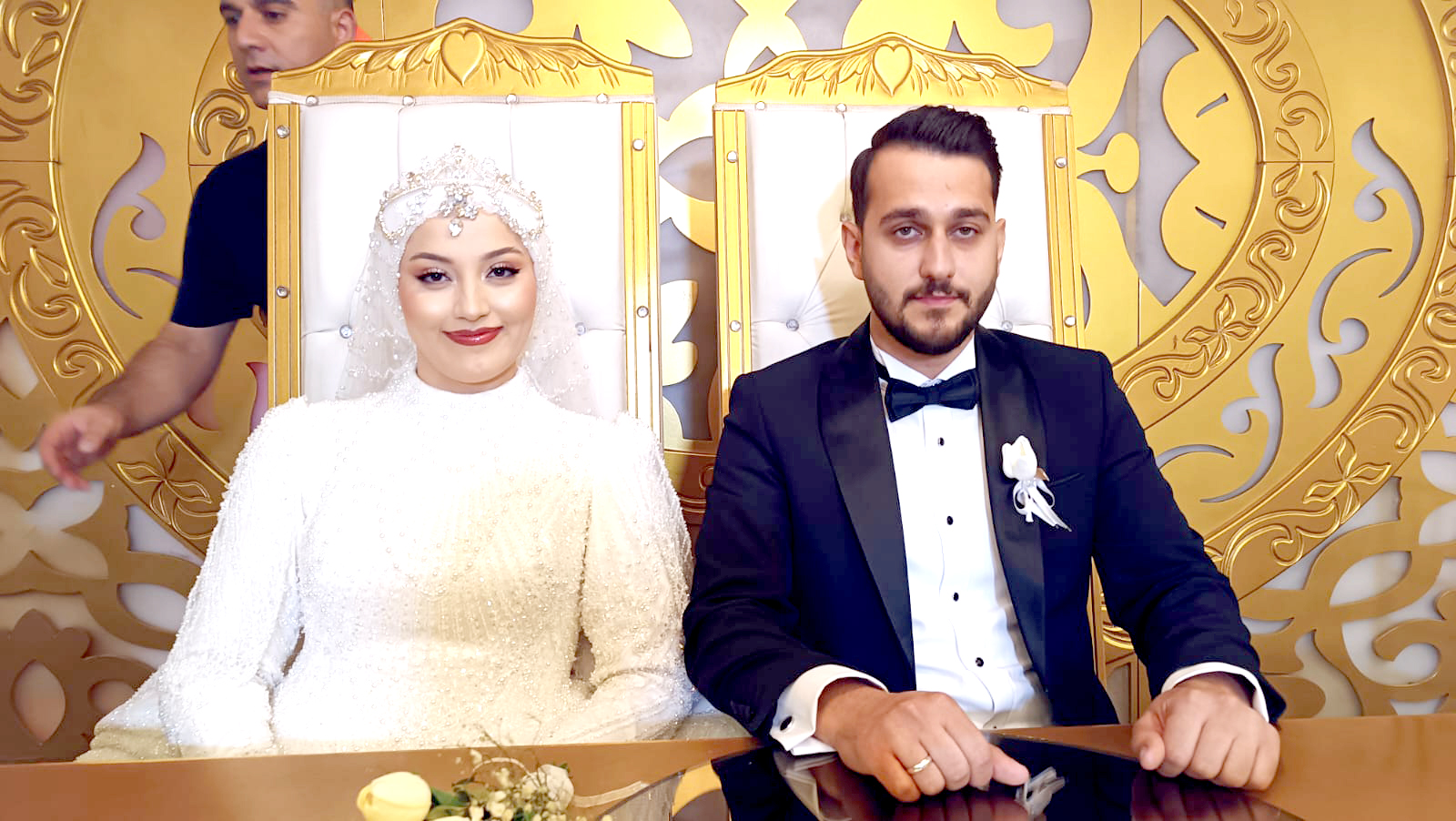 Tüzün ve Biliz ailelerinin mutlu günü