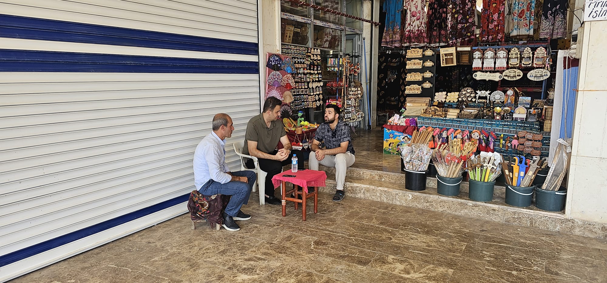 Hasankeyf Kaymakamı Esnaf Ziyaretinde Bulundu